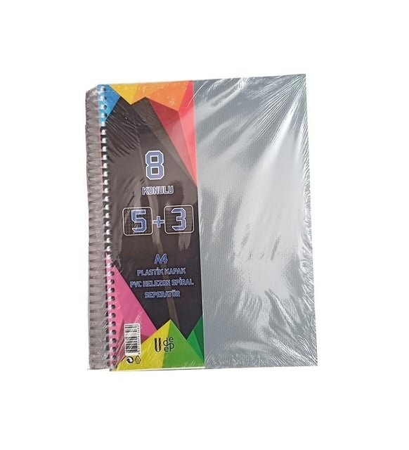 Star P.P Kapak A-4 Ayraçlı 5+3 200 Yaprak