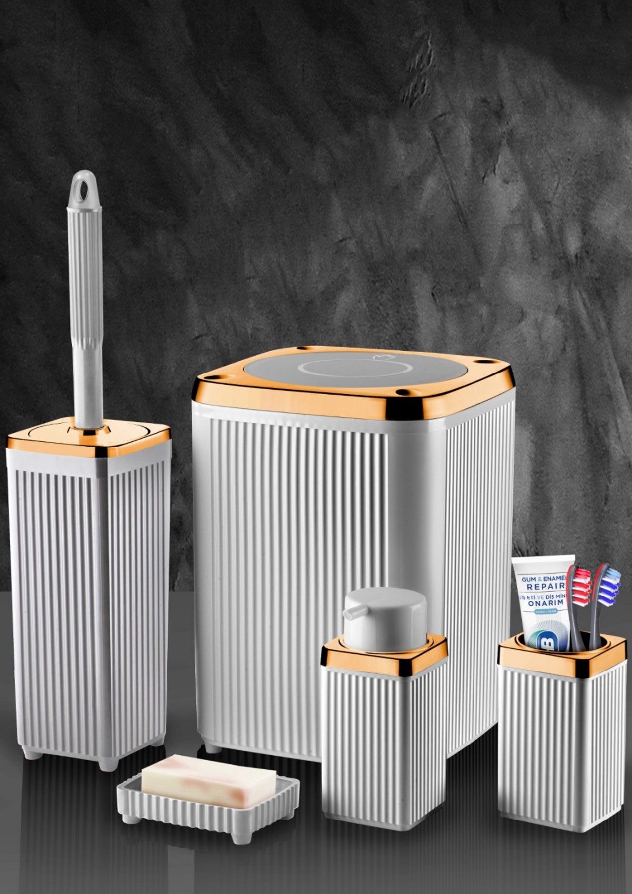 Lima Lüx 5 Parça Banyo Seti