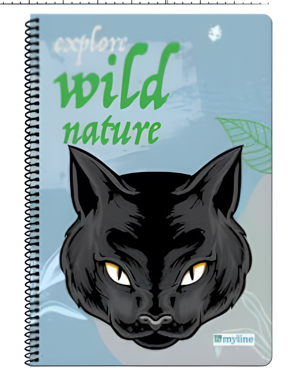 Wıld Anımal A-4 P.P Kapak Kareli 120 Yaprak