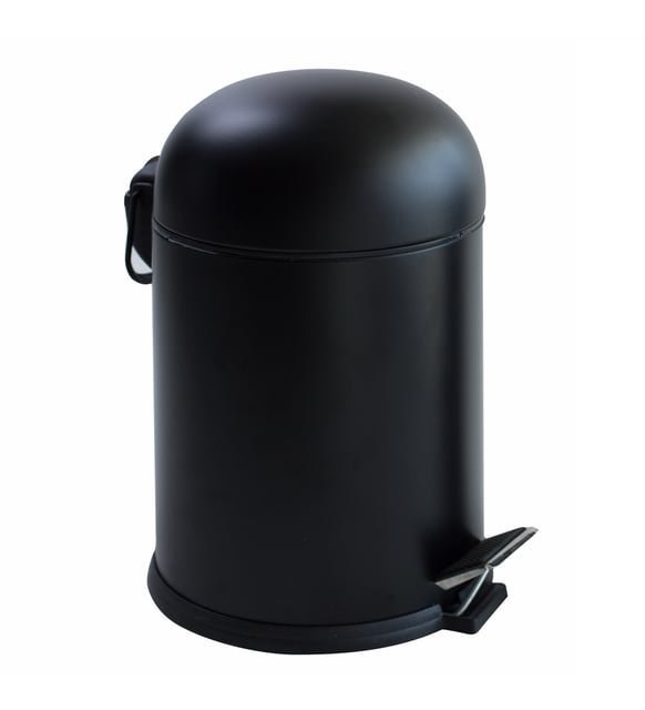 Bon Kapak Yavaş Kapanan Çöp Kovası 5 Lt Siyah