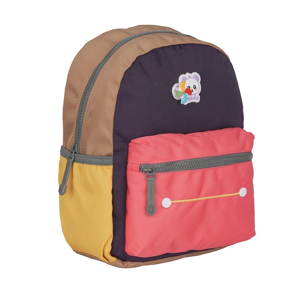 Şık Anaokulu Çantası Taba Cep Kırmızı