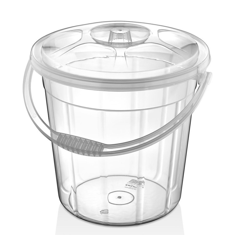 20 Lt Petek Su Kovası Şeffaf