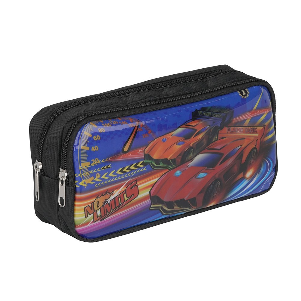 Çift Gözlü Şeffaf Kalemlik Spor Araba