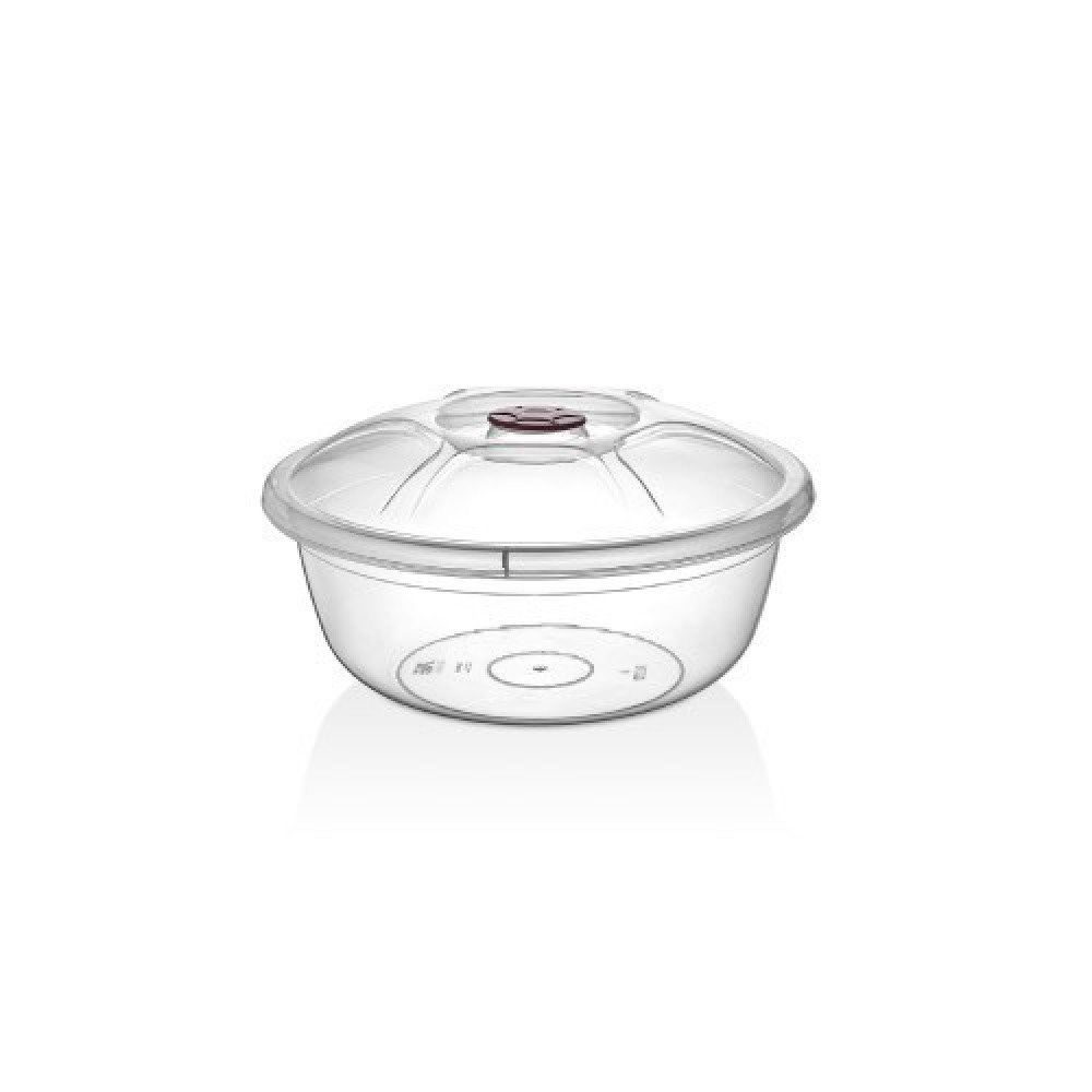 1 No Hamur Leğeni Şeffaf - 5 Lt