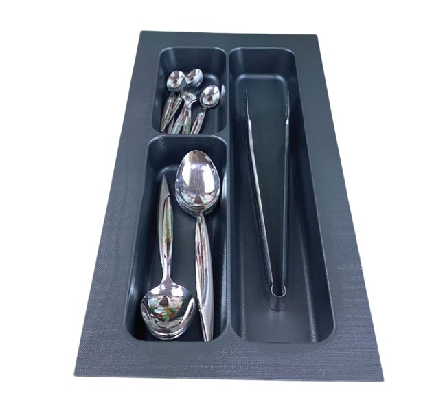 3 Bölmeli Ek Ankastre Kaşıklık