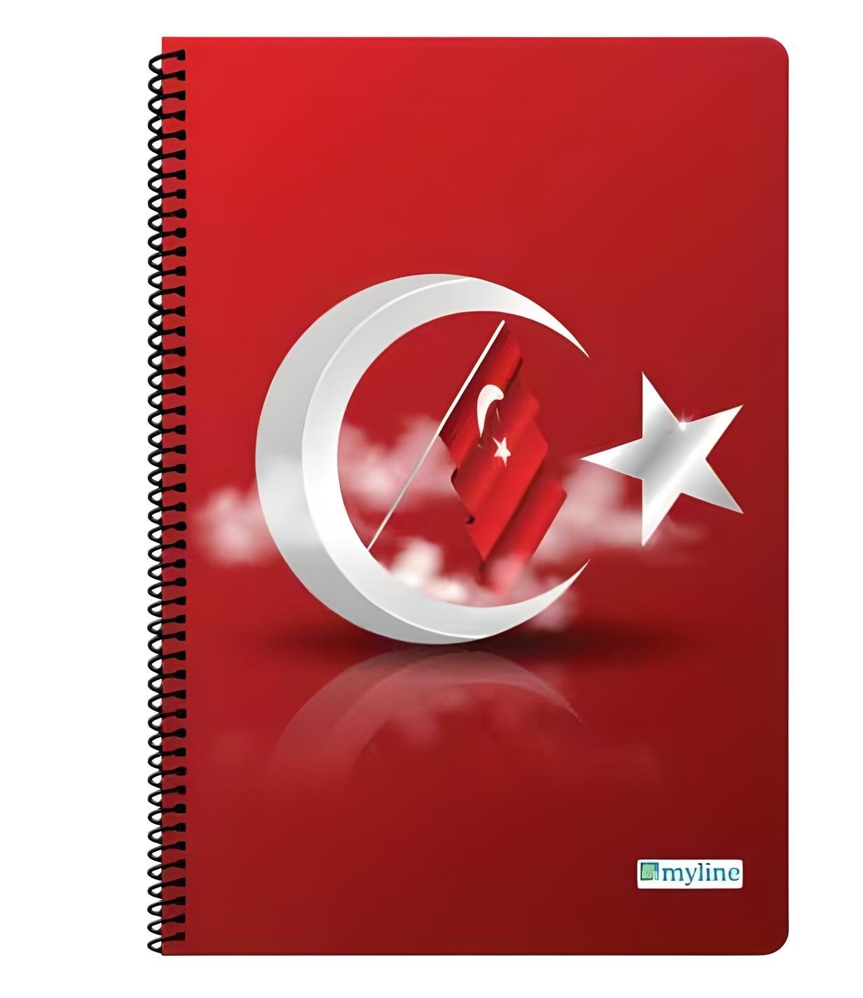 Ayyıldız A-4 P.P Kapak Kareli 60 Yaprak