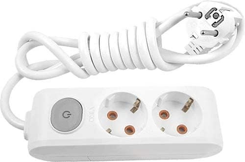 Multi-Let 2Li Priz Anahtarlı Topraklı Kablolu 3 Metre