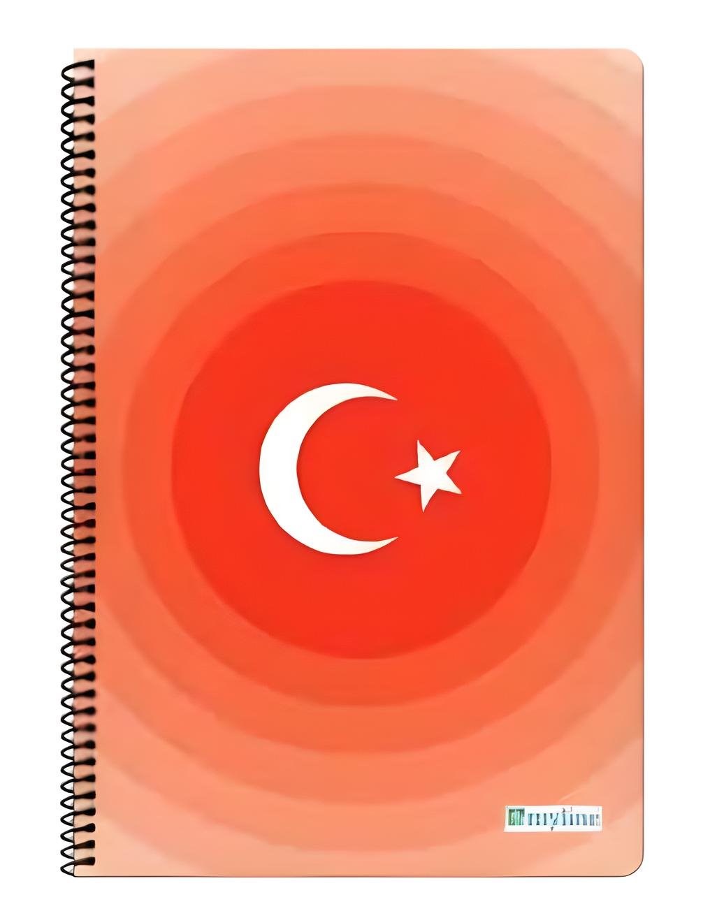 Ayyıldıza-4 P.P Kapak Çizgili 120 Yaprak