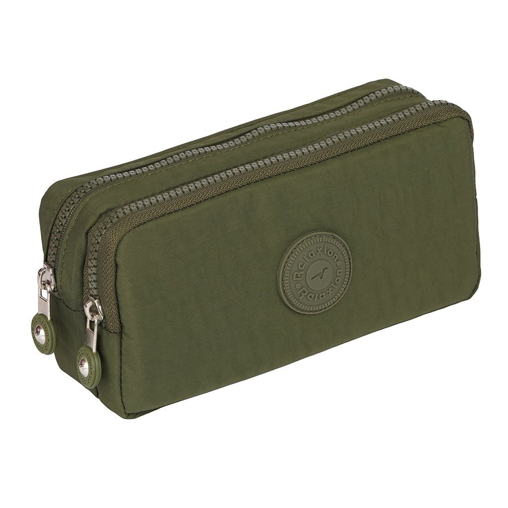 Krinkıl Çift Gözlü Kalemlik Haki