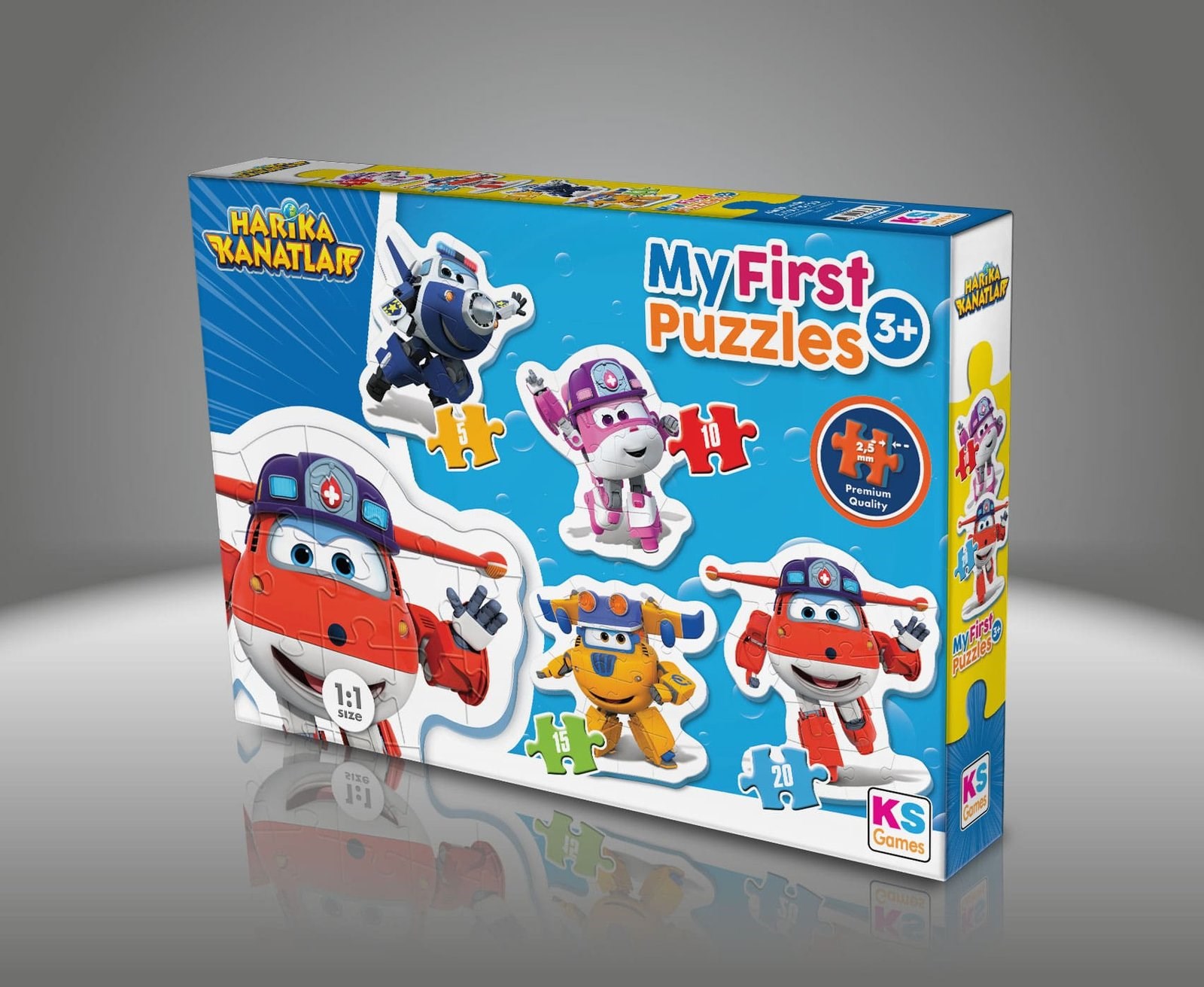 Myfirst Cutout Puzzles 4İn1