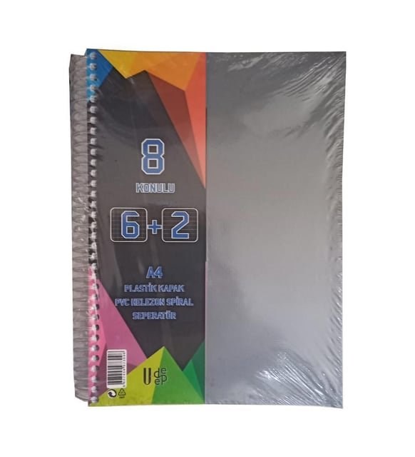 Star P.P Kapak A-4 Ayraçlı 6+2 200 Yaprak