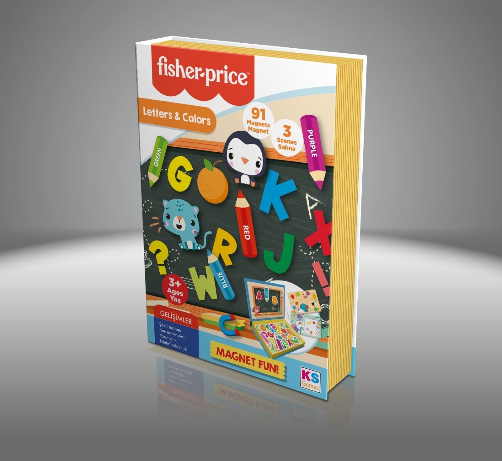 Baby Puzzle Letters &Amp; Colours