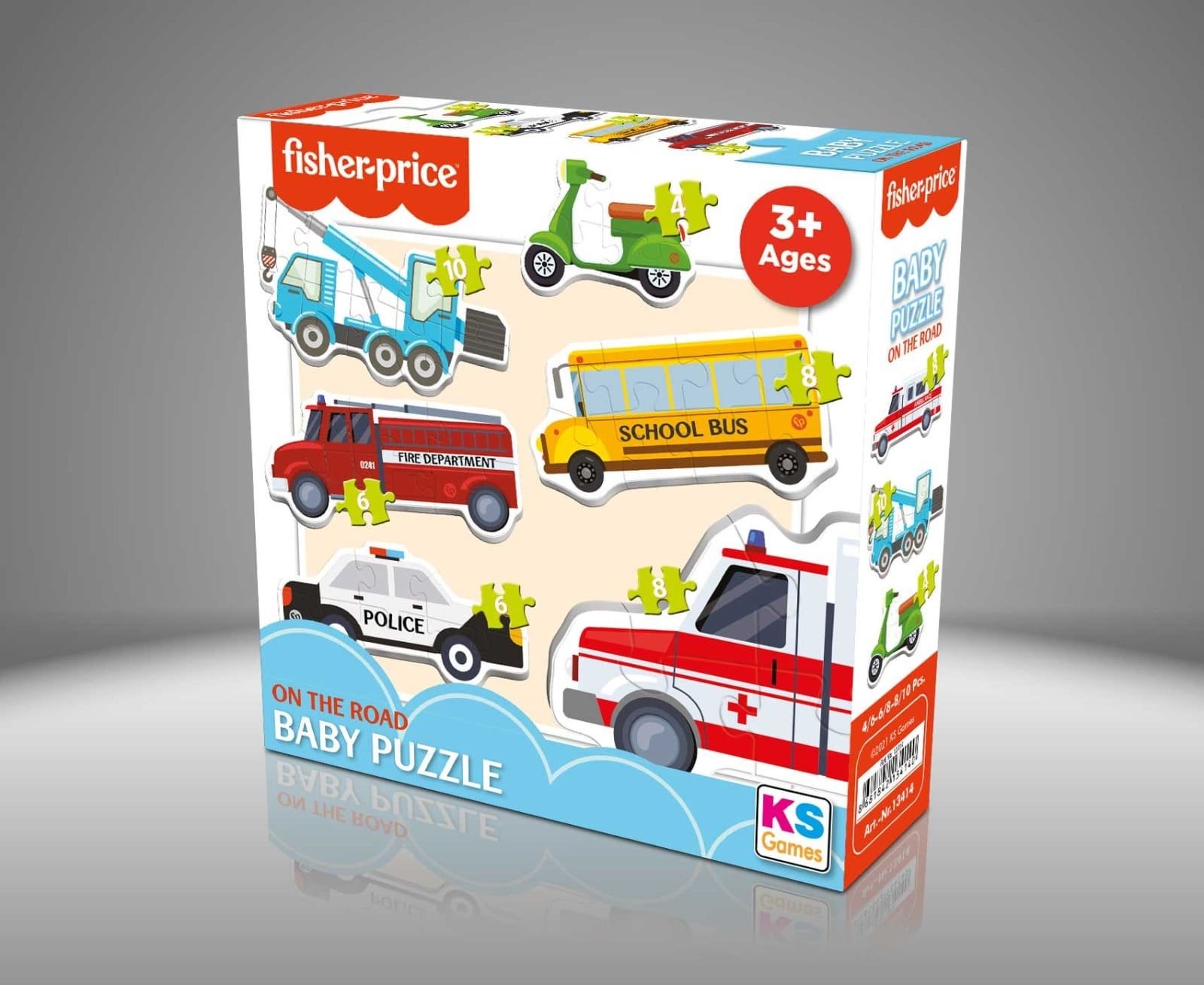 Baby Puzzle Seasons  On The Road 6İn1