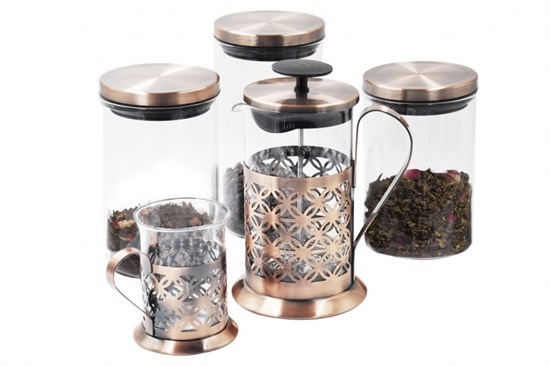 Hola 5 Prç French Press Set 600Ml (Tf)-25325