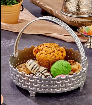 Hasır Aynalı Tepsi