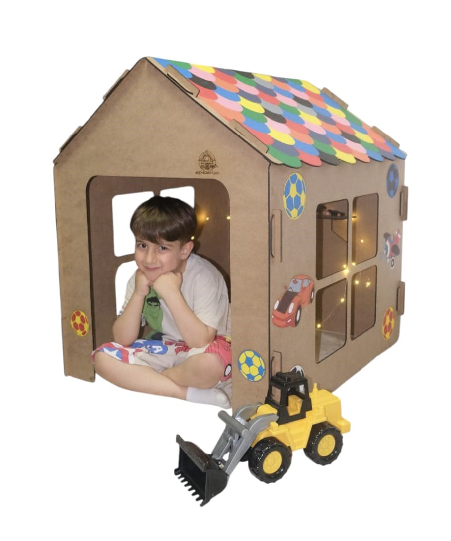 Boyanabilir Ahşap Oyun Evi