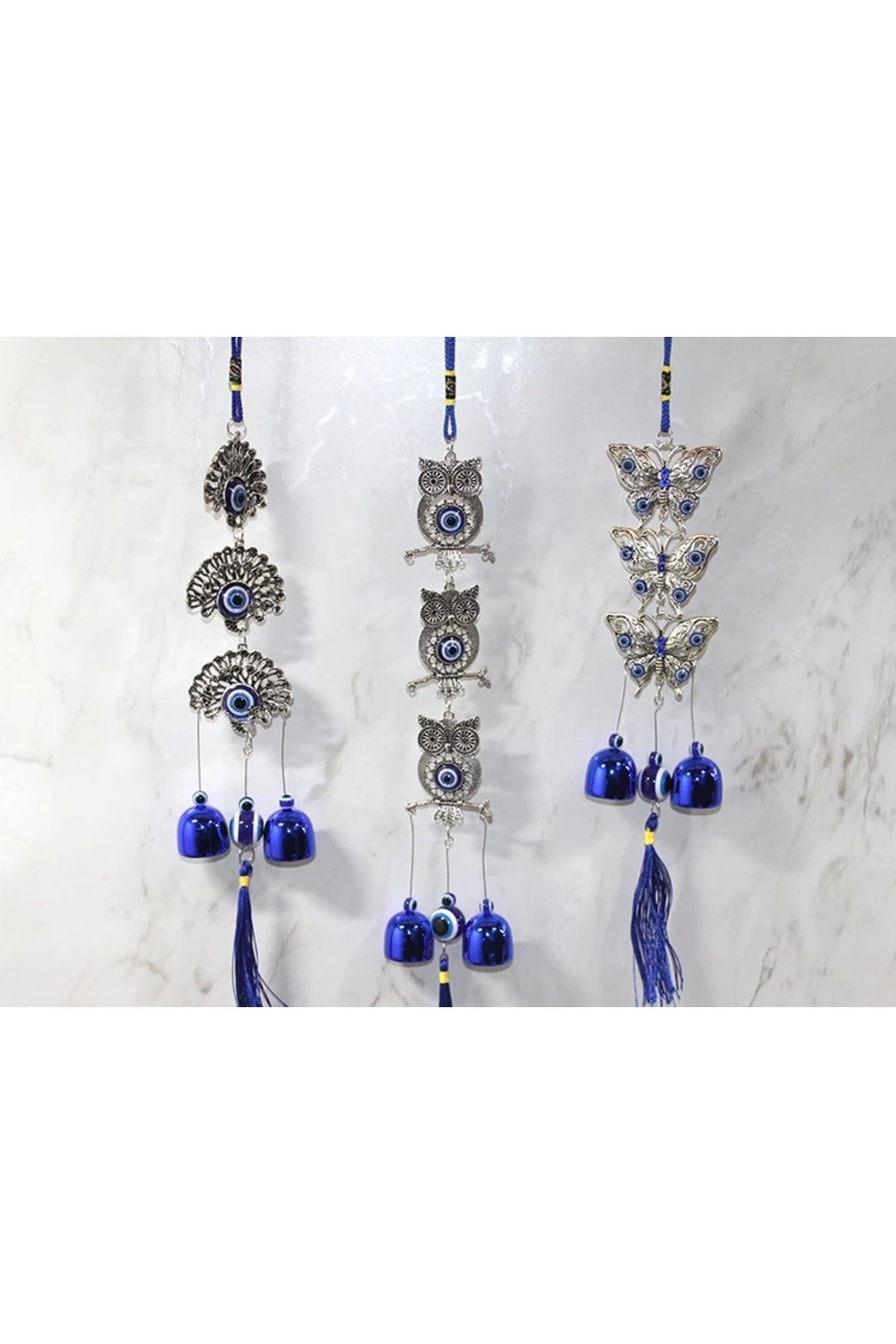 Metal Nazar Boncuğu Çan Alk3502