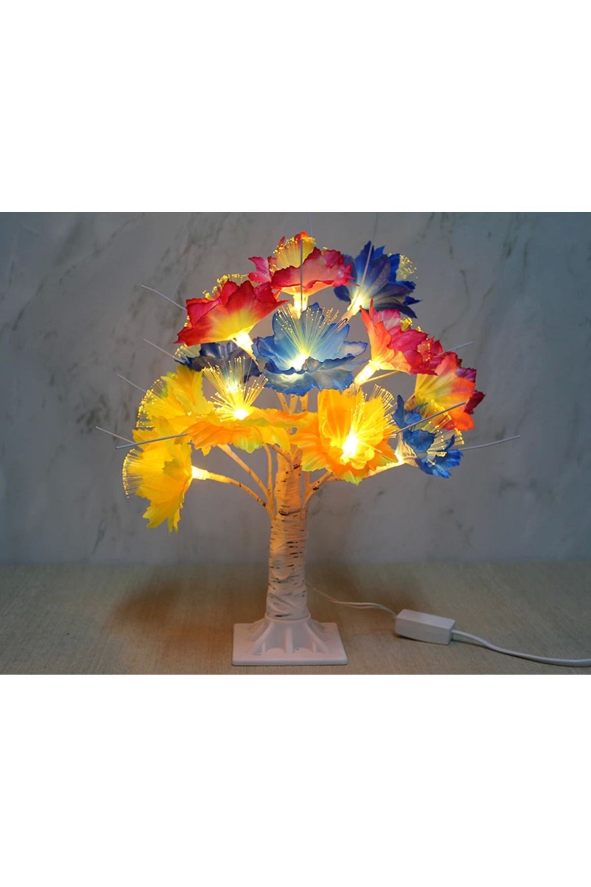 Dekoratif Ledli Çiçek  