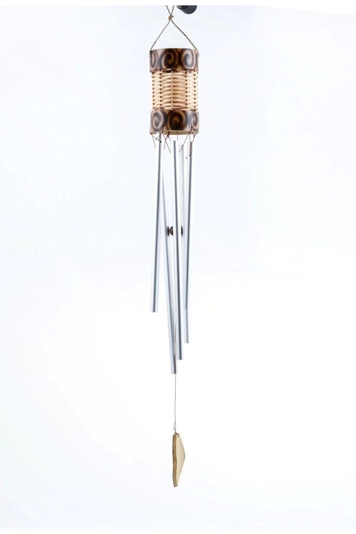 Üstü Bambu Metalli Rüzgar Çanı 83 Cm St00143