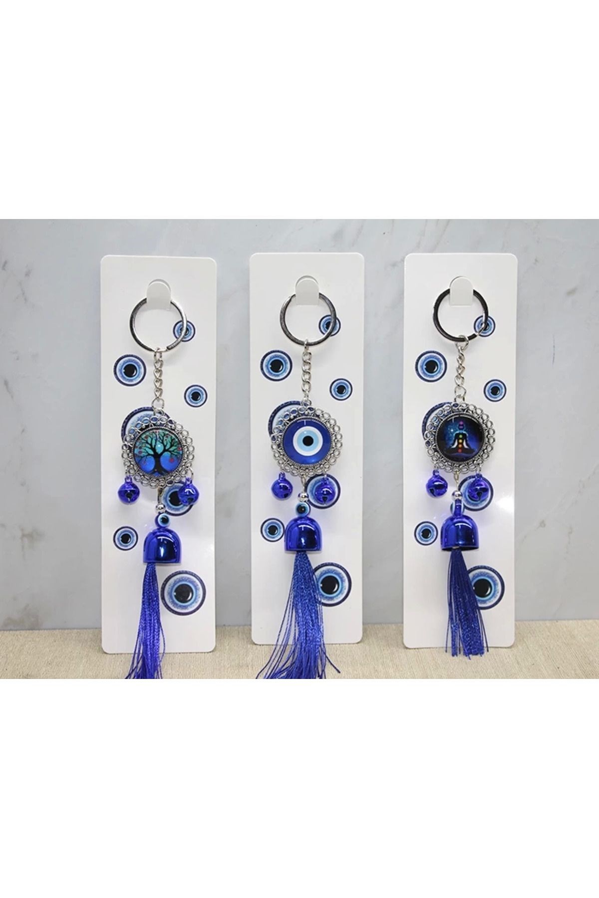 Metal Nazar Boncuğu Çan  