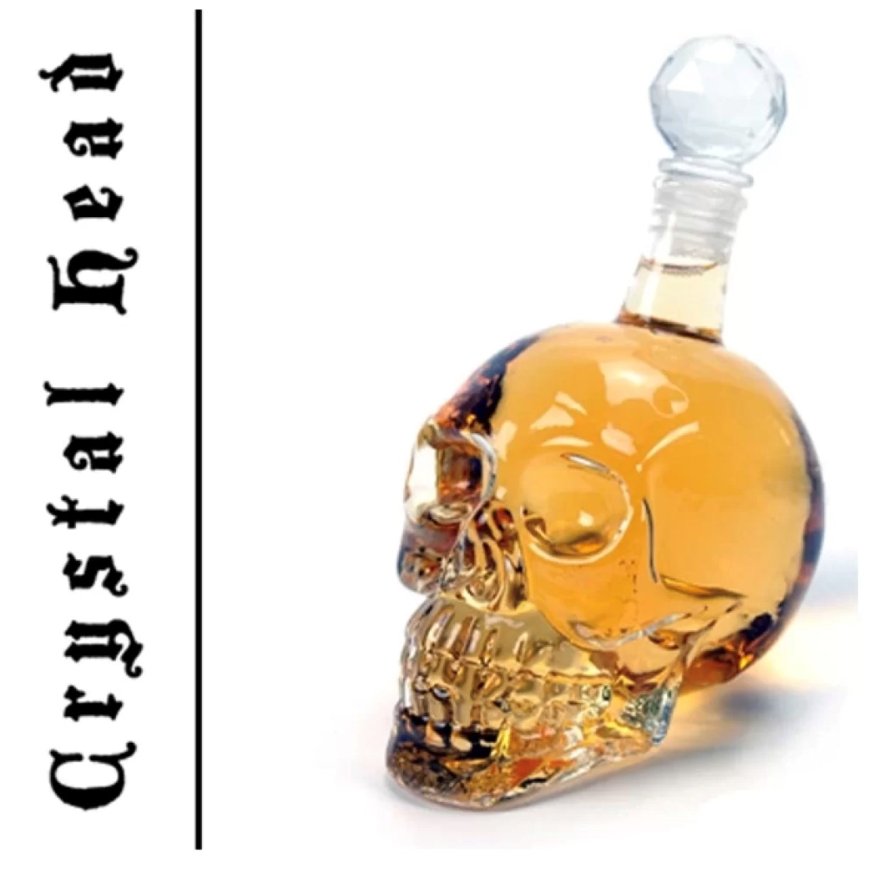 Crystal Head  1000 ml Sıradışı Tasarım Şişe - Koleksiyonluk