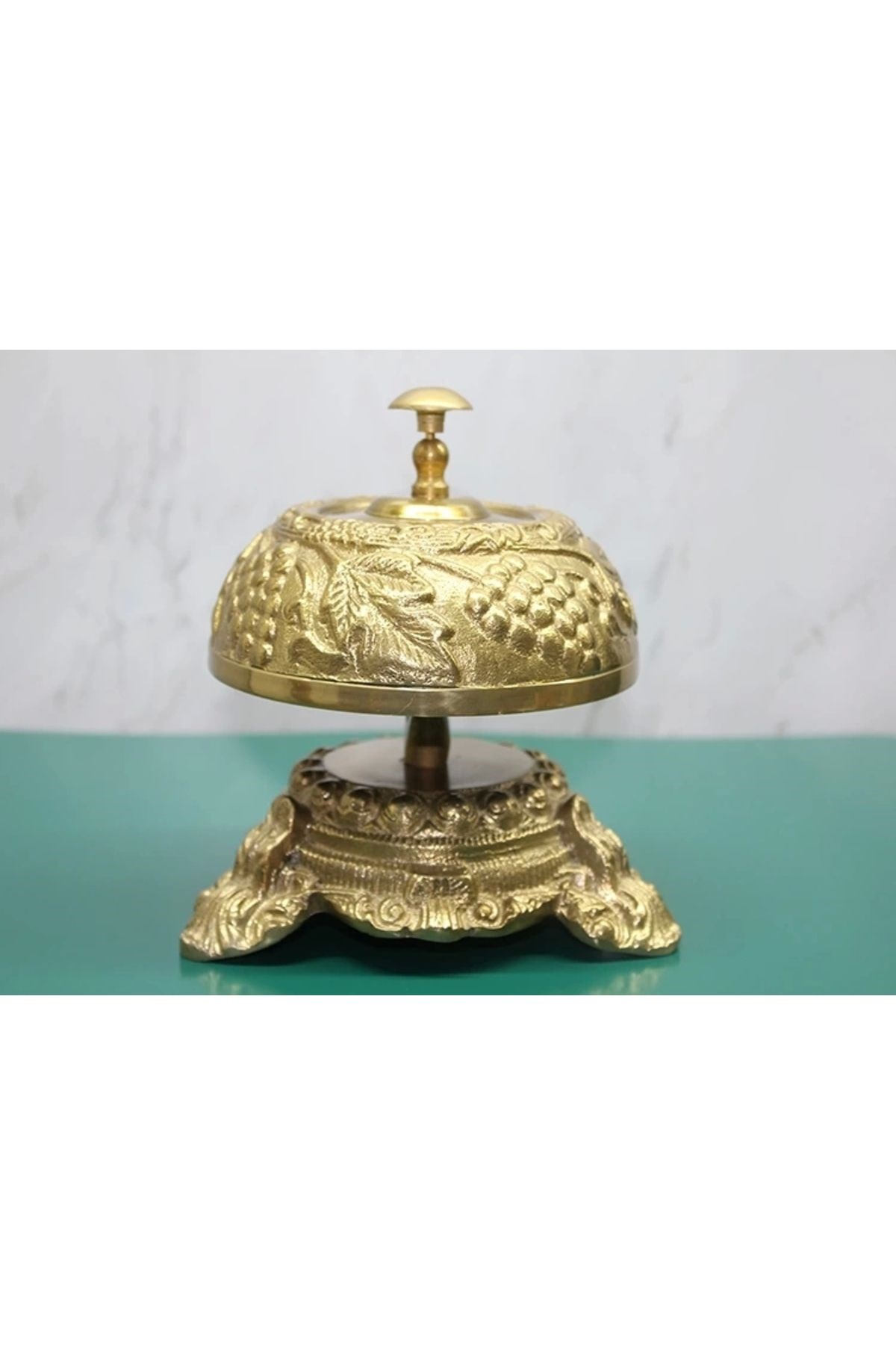 Pirinç Masa Üstü Çan 12280