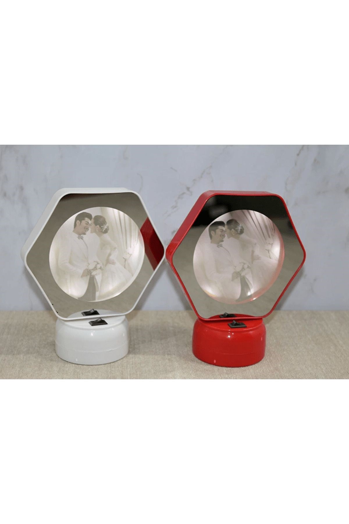 Ledli Sihirli Ayna Çerceve  