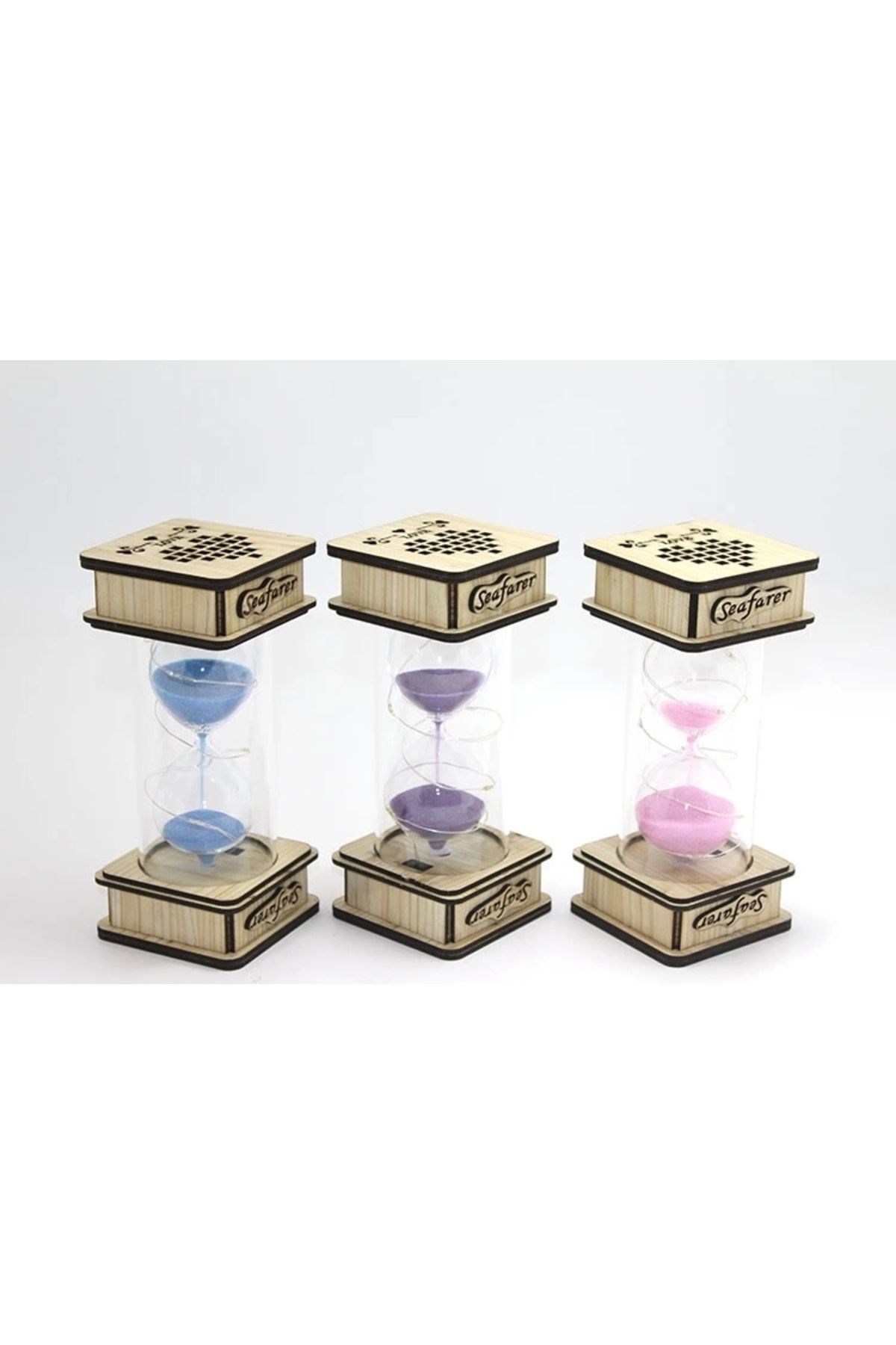 Ahşap Ledli Kumsaati  