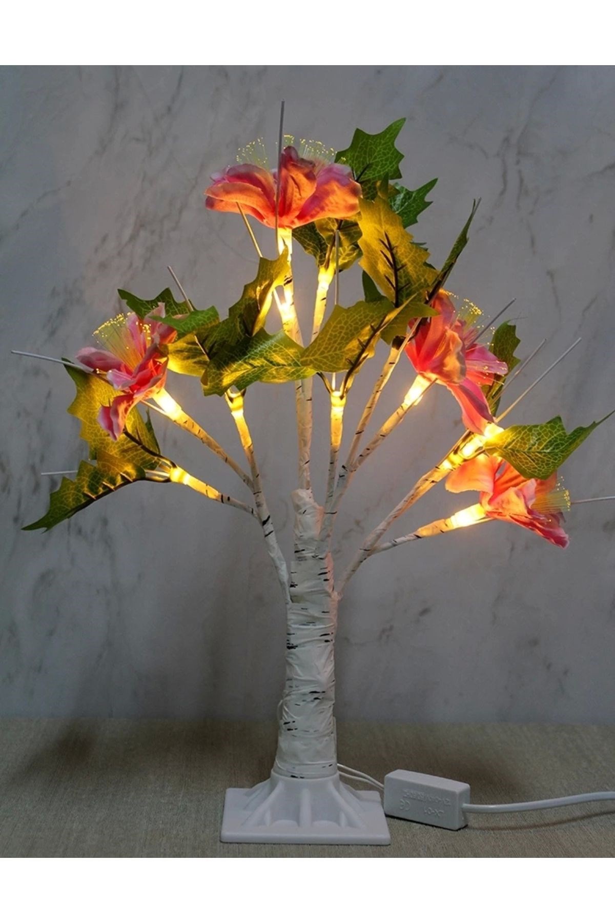 Dekoratif Ledli Çiçek  