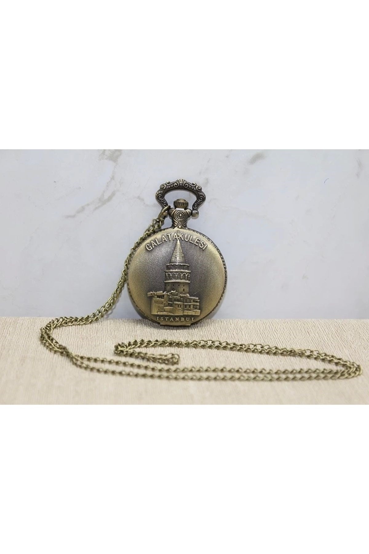 Galata Kulesi Tasarımı Köstekli Saat  