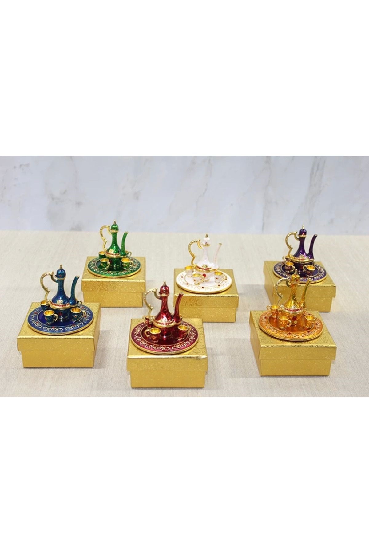 Taşlı Zemzem Seti 3'lü  