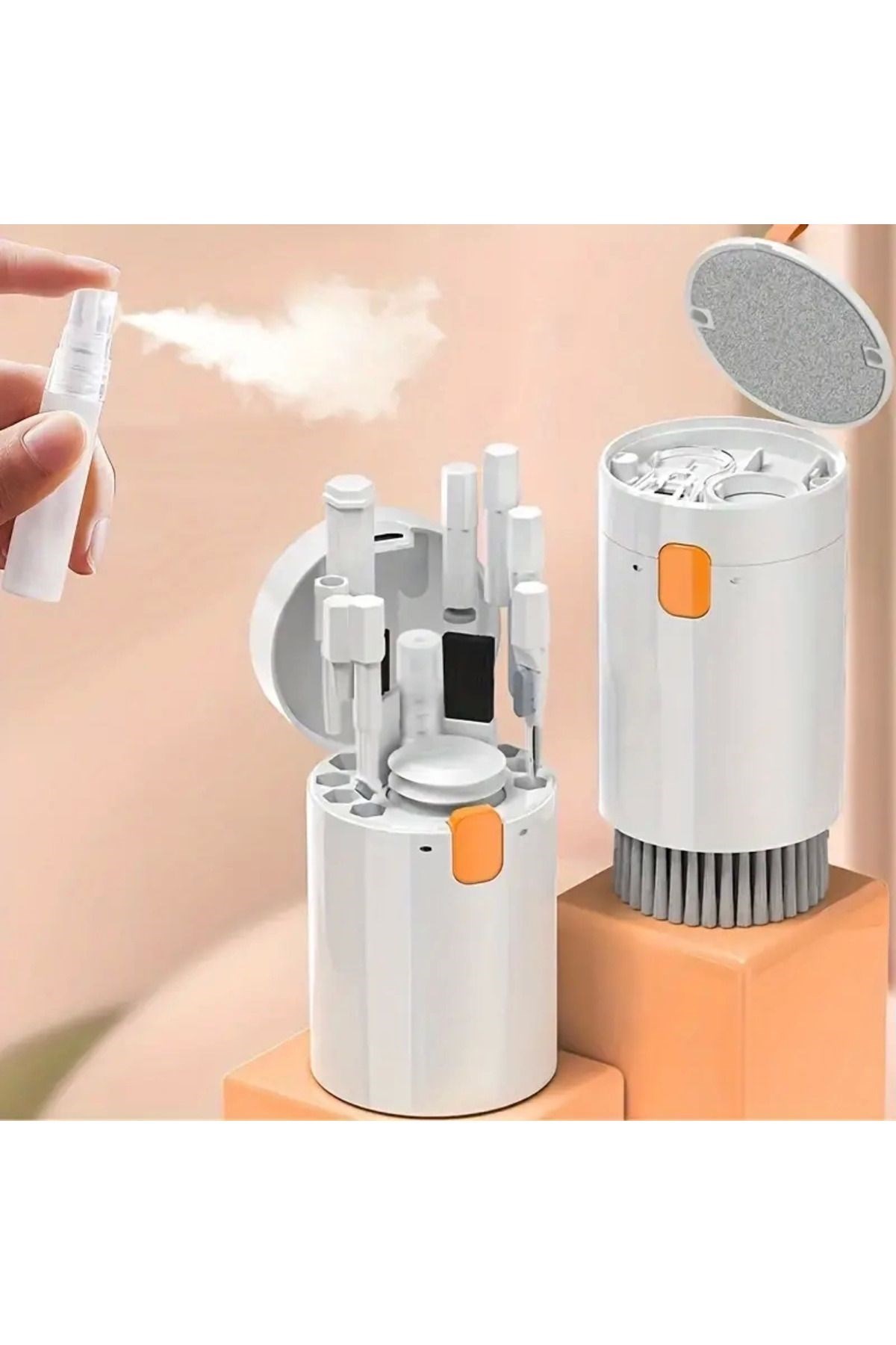 20'li Çok Amaçlı Elektronik Temizlik Seti/ Klavye, Kulaklık ve Cihaz Temizleyici