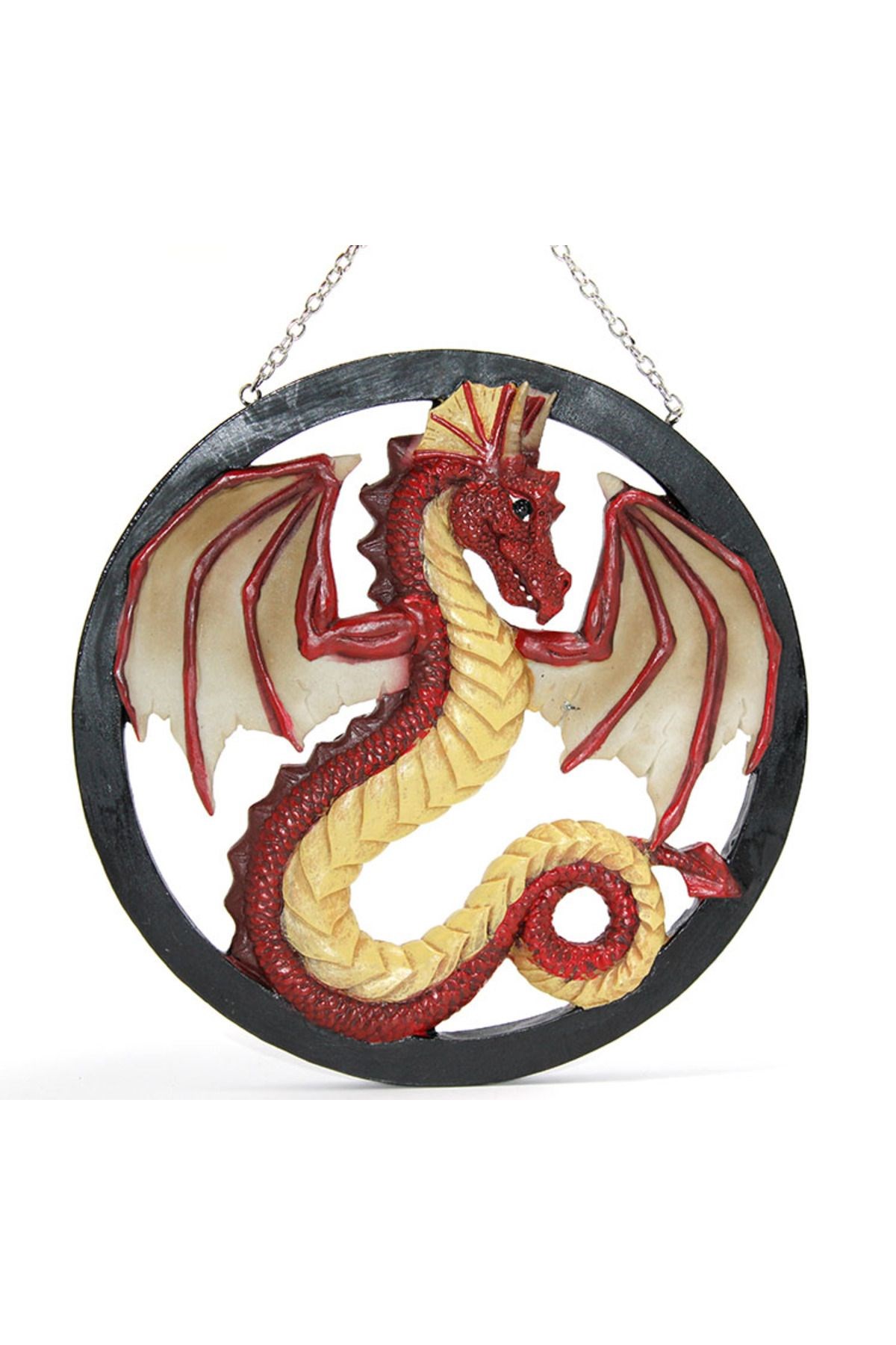 Duvara Asılabilir Polyester Dragon Pano – Dekoratif Fantastik Figür