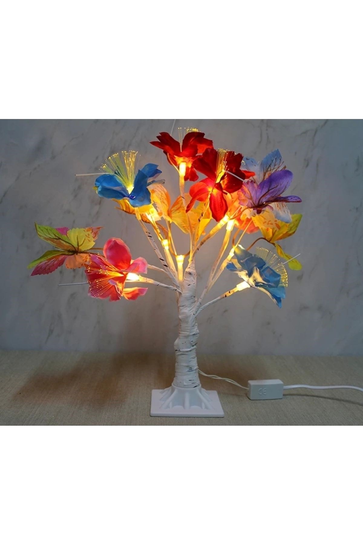 Dekoratif Ledli Çiçek  