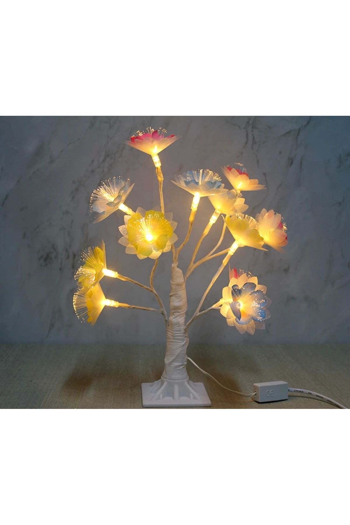 Dekoratif Ledli Çiçek  