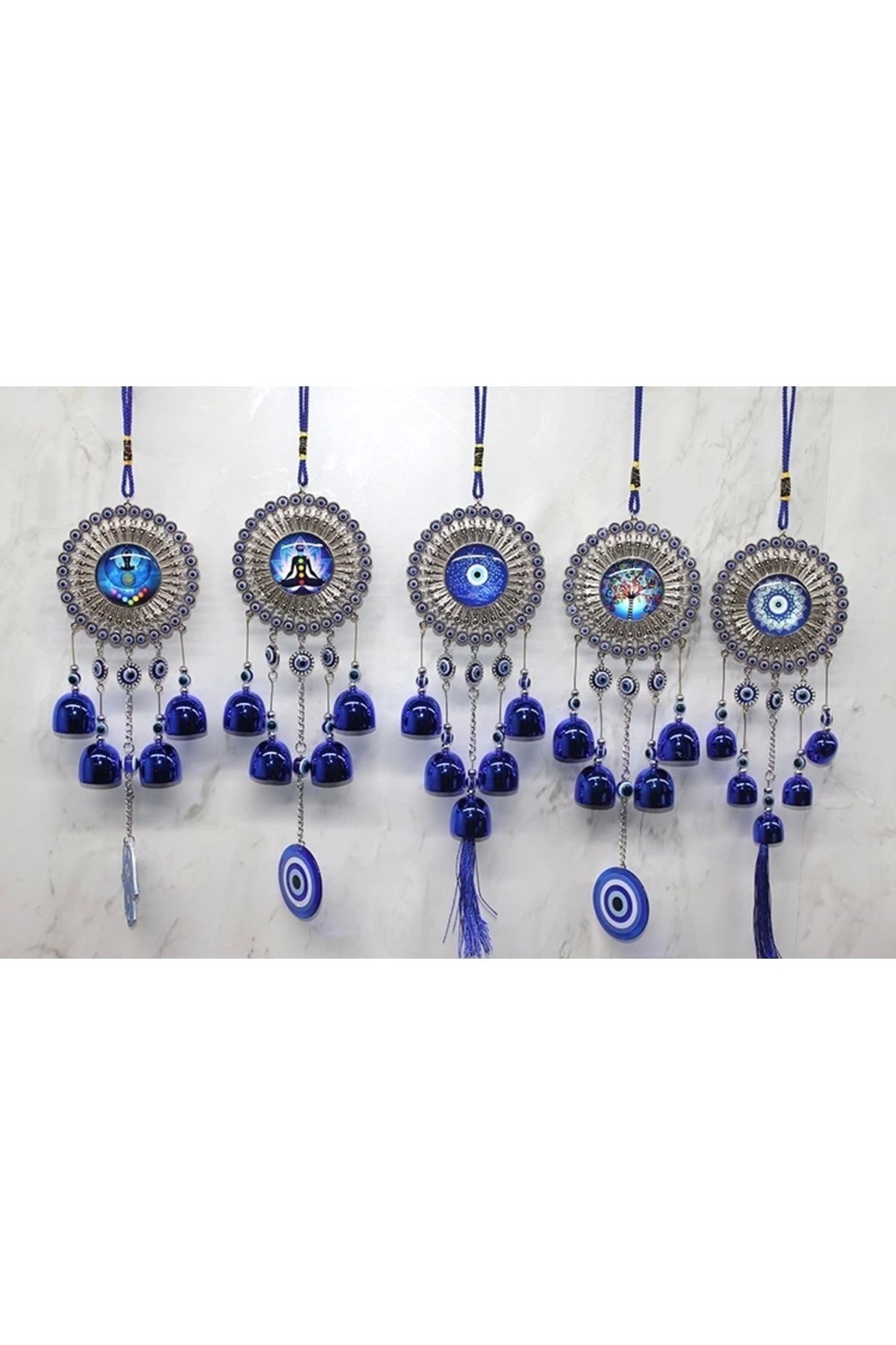 Metal Nazar Boncuğu Çan Alk3491