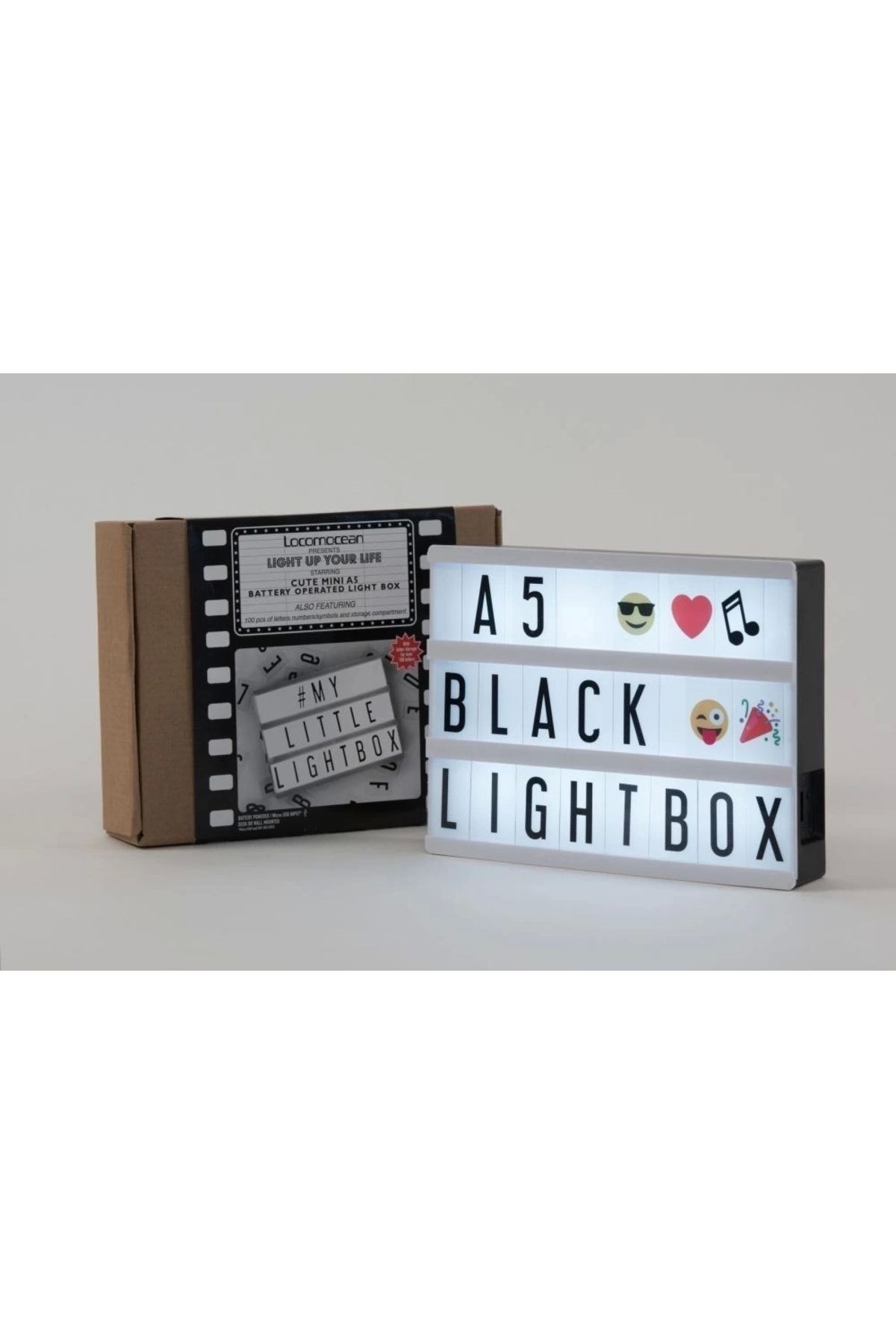 A5 Işıklı Harfli Dekoratif Led Pano Lightbox