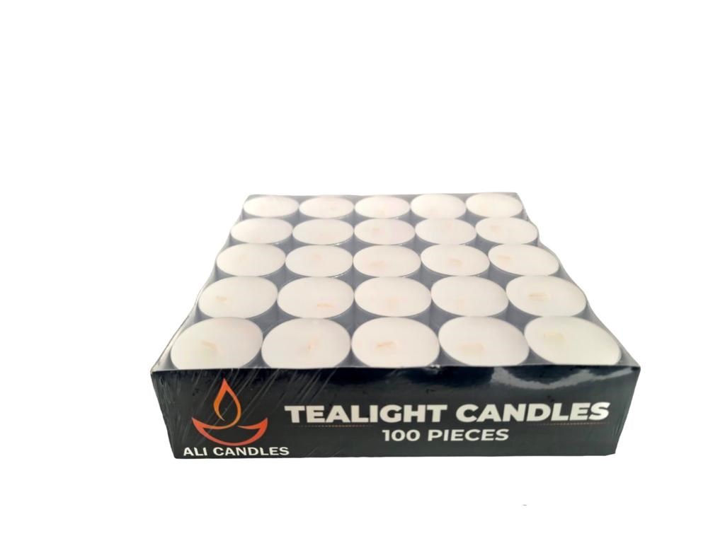 Tealight Mum Beyaz 100'lü Paket