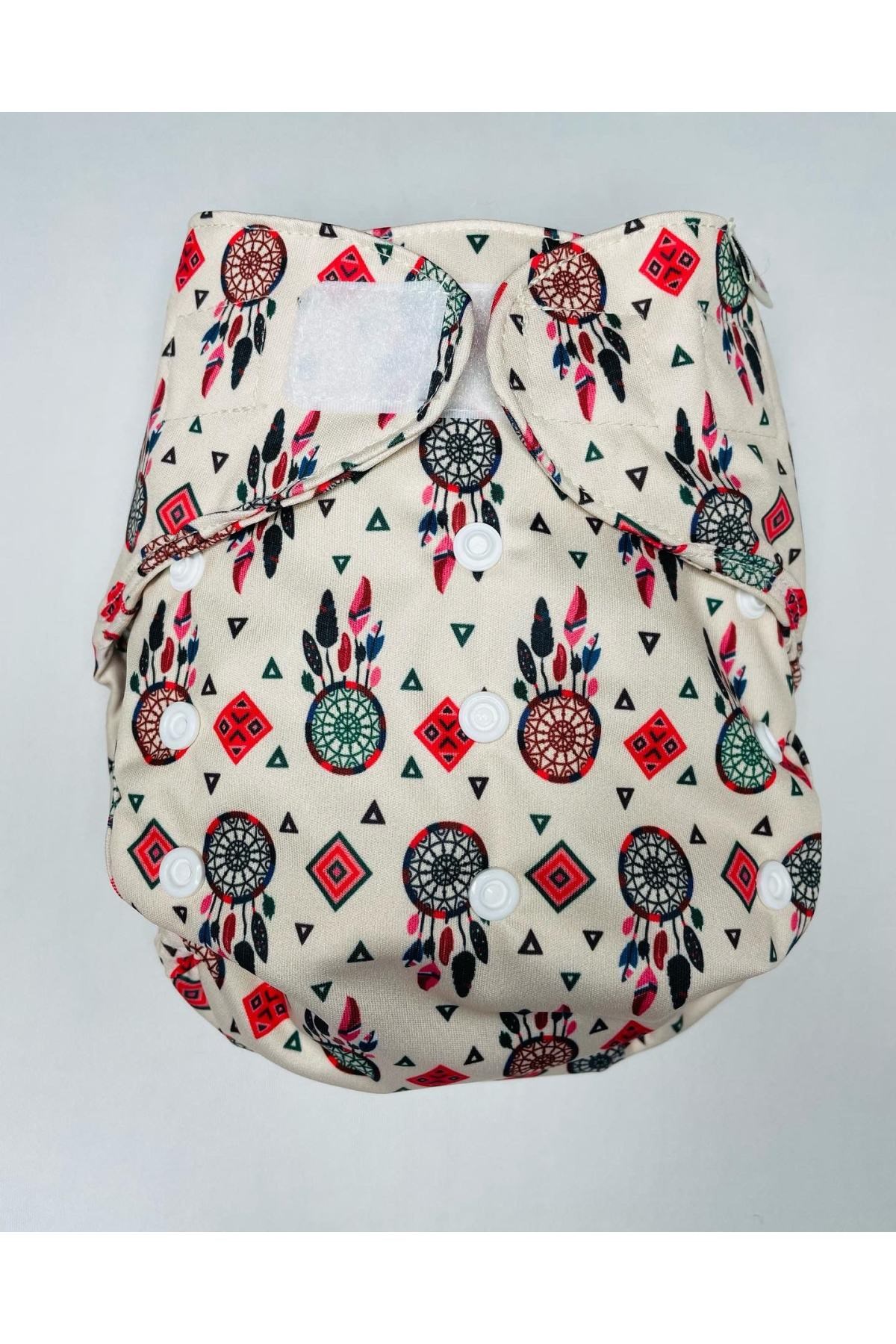 Yıkanabilir Bebek Bezi Tek Beden Cover Dış Bez Düş Kapanı Desen YBB