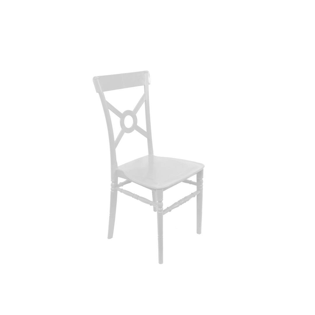 Mandella Riva Sandalye C Modeli Beyaz