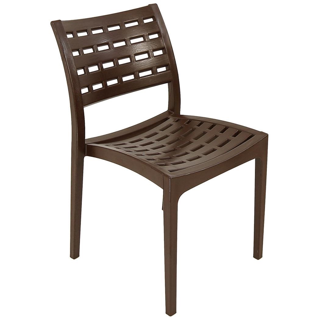 Mandella Cafe Sandalye  (4 Adet) KAHVERENGİ