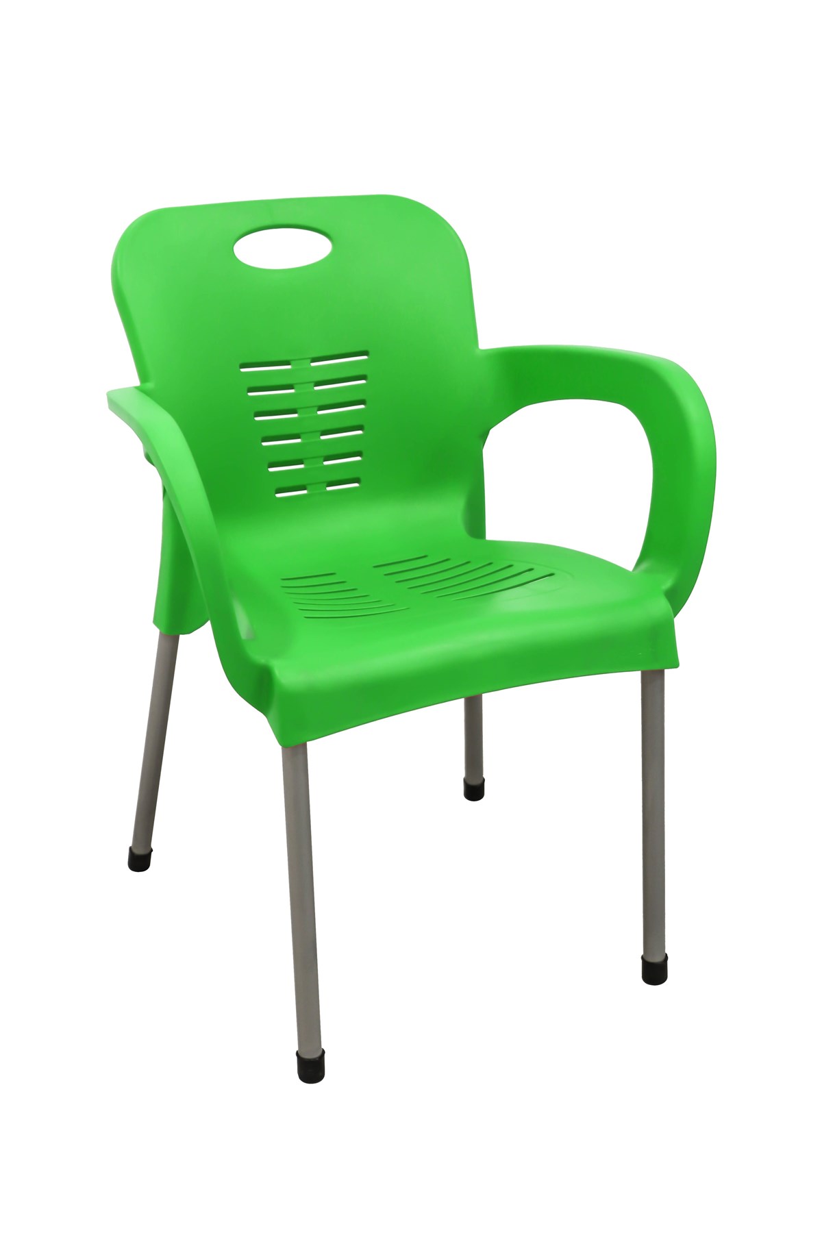 Mandella Nil Koltuk  (4 Adet) Demir Ayaklı Yeşil