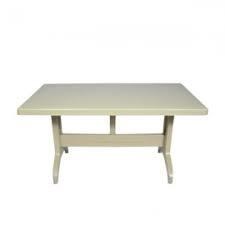 Mandella 70x120 Zeugma Rattan Masa (Plastik Ayak) Çölbeji