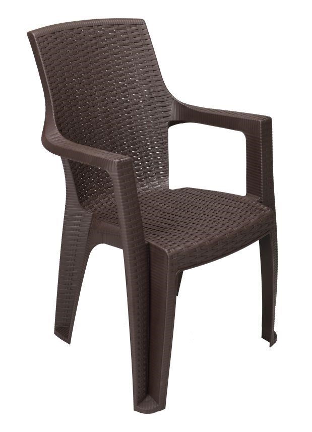 Mandella Nibras Koltuk (6 Adet) Kahverengi