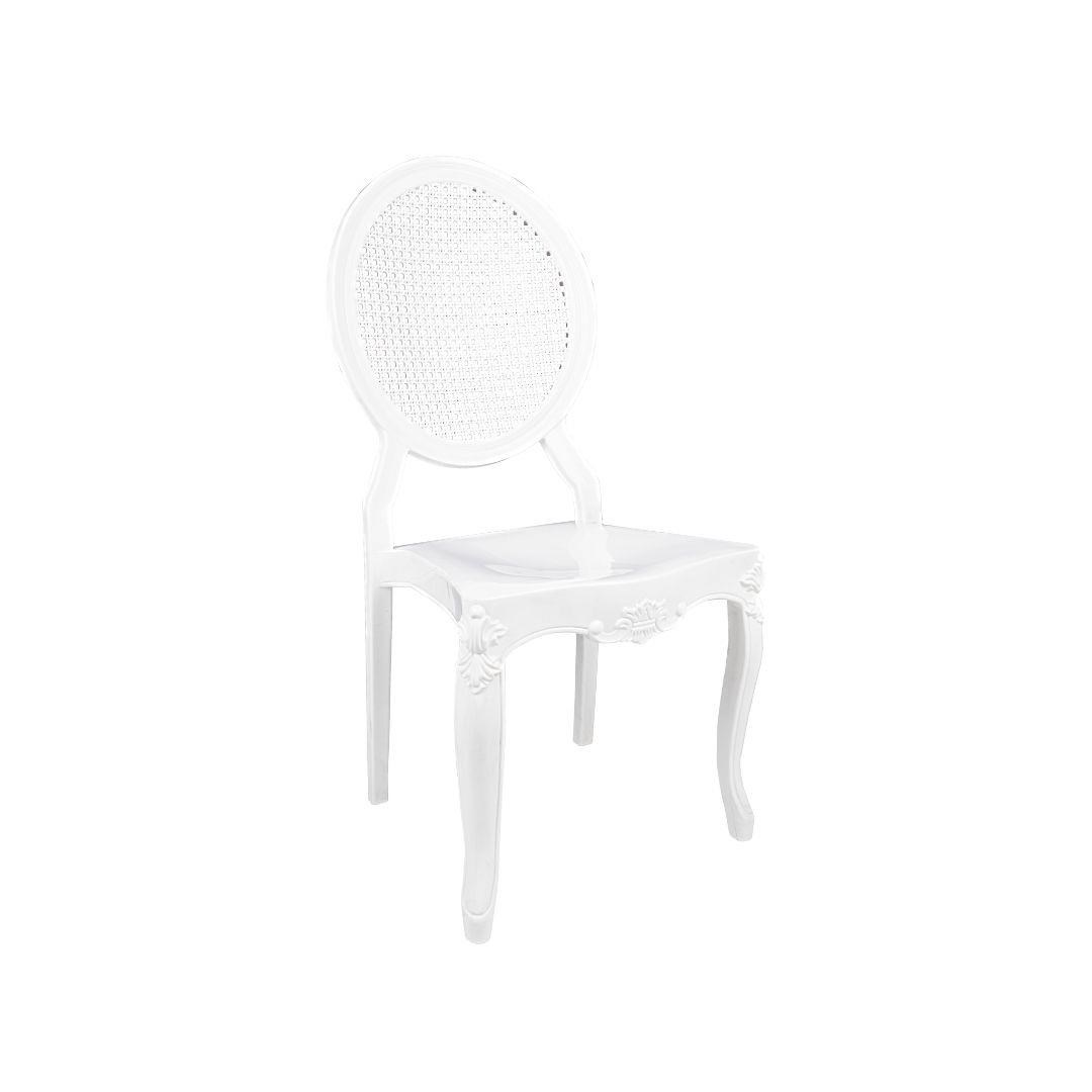 Mandella Diva Sandalye B Modeli (2 Adet) Beyaz