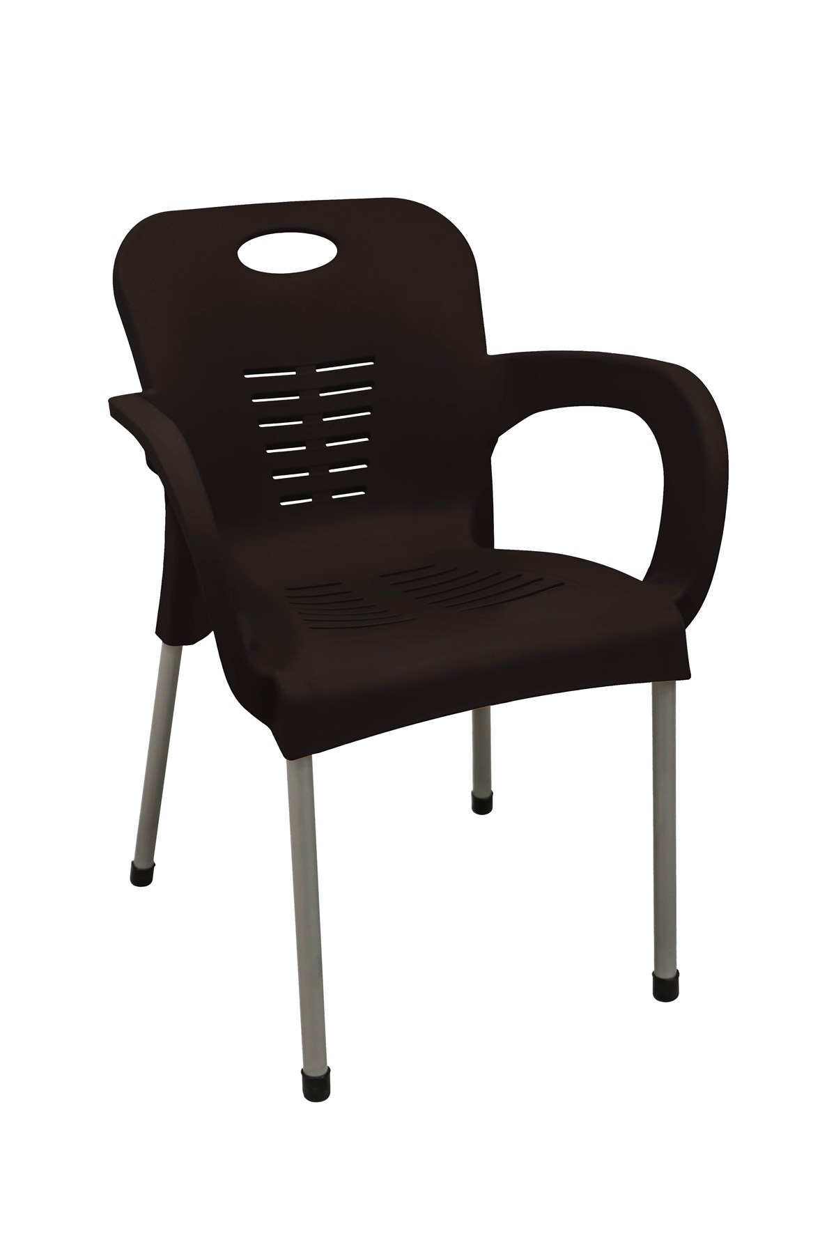 Mandella Nil Koltuk  (4 Adet) Demir Ayaklı Eko Kahverengi