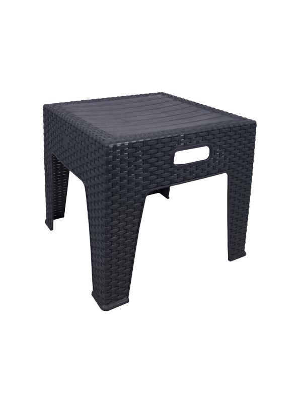 Mandella Elit Rattan Sehpa Antrasit