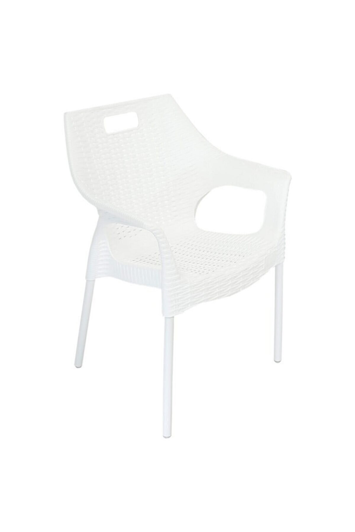 Mandella Star Rattan Koltuk Beyaz