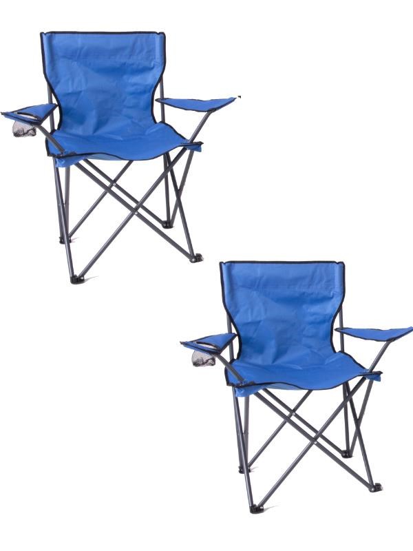 Mandella Rejisör Kamp Sandalyesi Piknik, Plaj, Balıkçı,Bahçe,Balkon Sandalyesi Mavi (2 Adet)