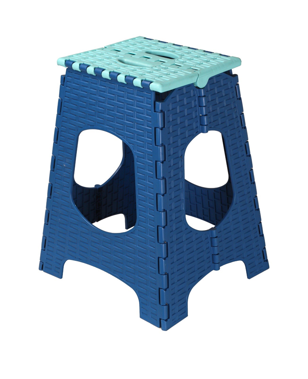 Mandella Katlanır Tabure (Büyük) Mavi